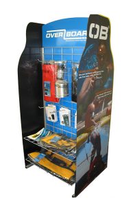 Double Sided Floor Display Unit