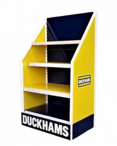 Metal display stands
