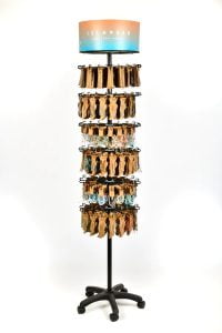 tiered hook display stand