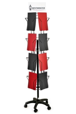 Book & Print Display Stand, (A4 Portrait - 48 Pockets)