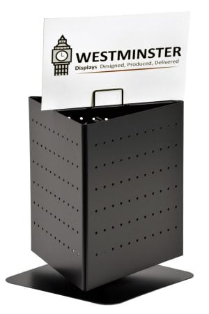 Coaster Display Stand, Floor Spinner (100mmx100mm - 48 Pockets)
