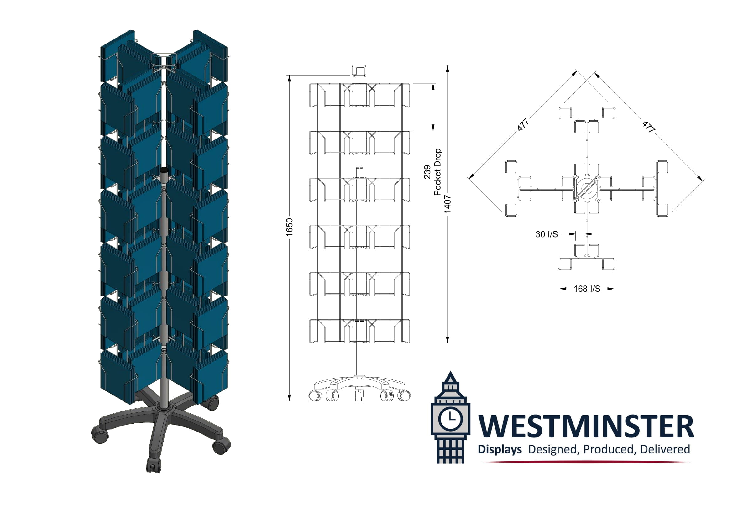 wire display stands