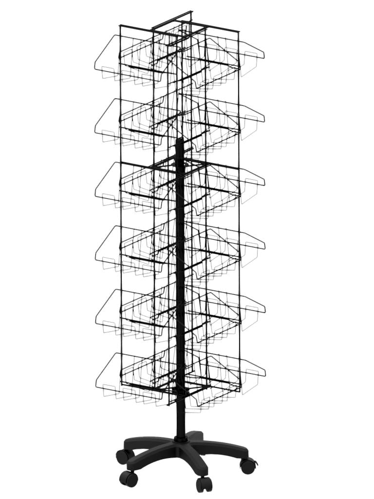 Book and Print Floor Spinner Display Stand