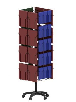 41 Pocket Multi Leaflet Wire Display Stand