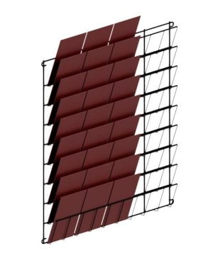 Leaflet wall display