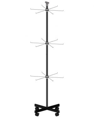 Wire hook display stand
