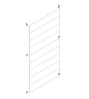 Wall Mounted Gift Wrap Display (10 Tier)