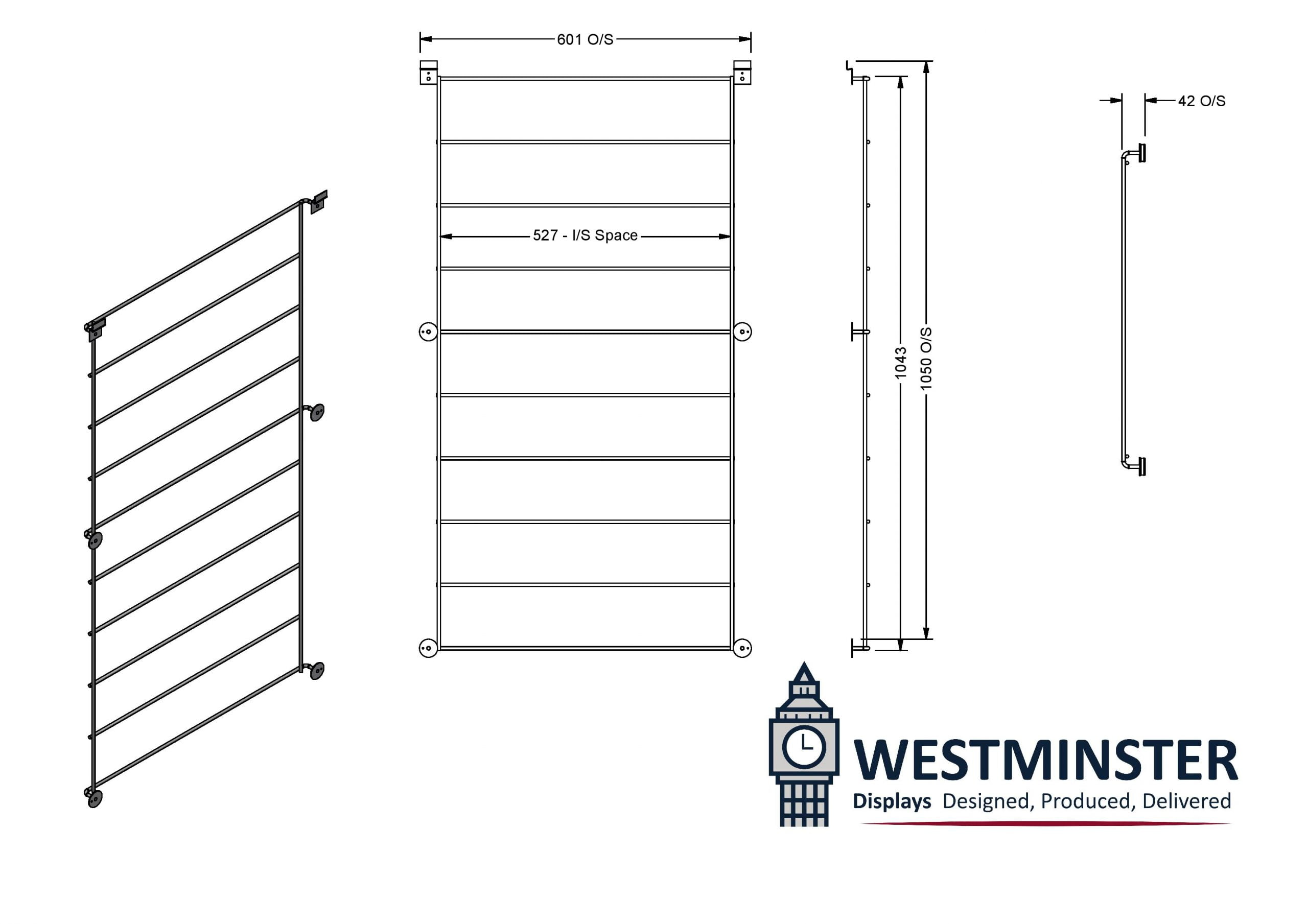 gift wrap rack